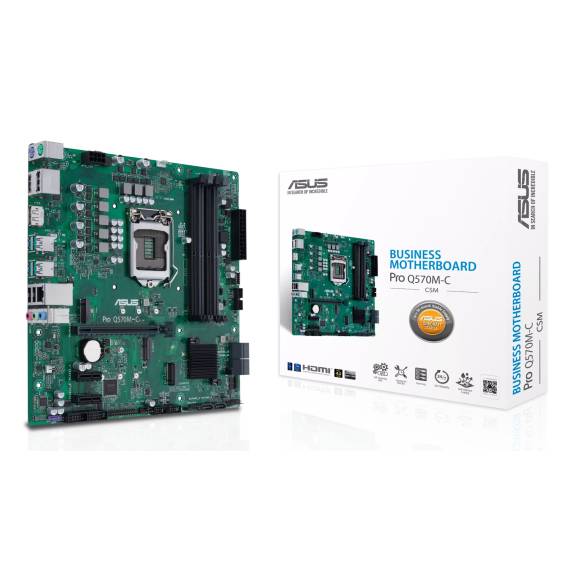 Obrázok pre ASUS PRO Q570M-C/CSM Intel Q570 LGA 1200 (Socket H5) Micro ATX