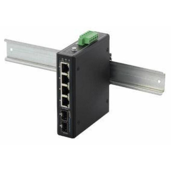 Obrázok pre ISFG64 PULSAR Industrial Switch (4xPoE, 2xSFP)