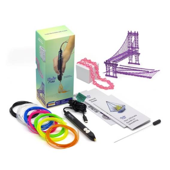 Obrázok pre 3Doodler FLOW 3D pero 2,2 mm Černá