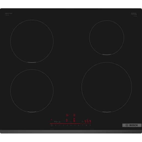 Obrázok pre Indukční varná deska Bosch Serie 6 PIE631HB1E 60 cm 4 zóny černá