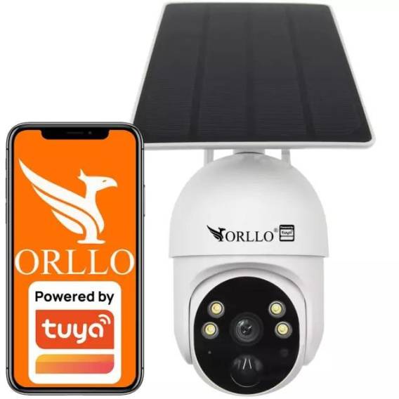 Obrázok pre 4G LTE Wireless Rotating IP Camera with Solar Panel Orllo TZ1 PRO