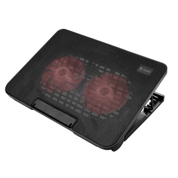 Obrázok pre Chladicí podložka pod notebook Savio, 2 ventilátory, COS-02