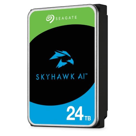 Obrázok pre Seagate SkyHawk AI vnitřní pevný disk 24 TB 7200 ot/min 512 MB 3.5" Serial ATA III
