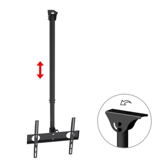 Obrázok pre Stropní držák pro TV LCD LED 32-55" až 50kg Maclean Brackets MC-631