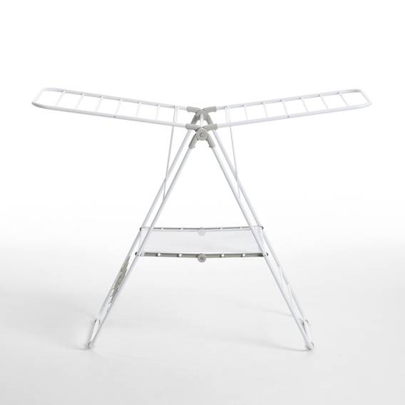 Obrázok pre Rayen Drying Rack with Shoe Holders - 145 x 61 cm, White