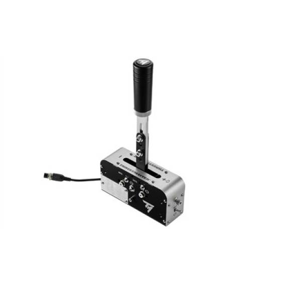 Obrázok pre Thrustmaster TSS Handbrake Černá, Stříbrná USB Ruční brzda Analogový/digitální PC, PlayStation 4, PlayStation 5, Xbox One, Xbox One S, Xbox One X, Xbox Series S, Xbox Series X
