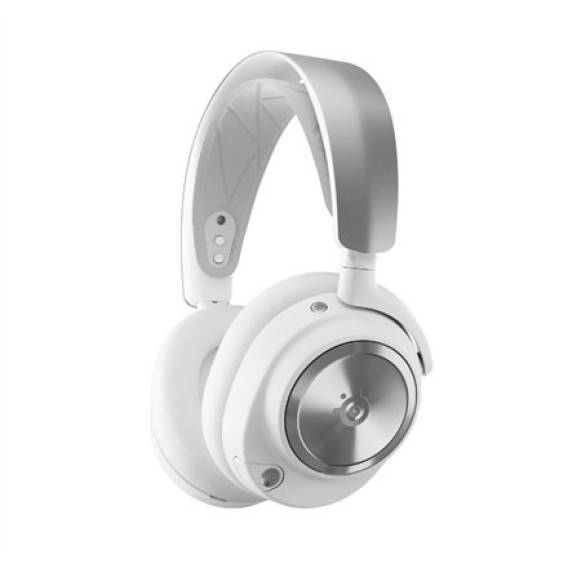 Obrázok pre Steelseries 61524 sluchátka / náhlavní souprava Sluchátka s mikrofonem Kabel Přes hlavu Hraní USB typu C Bílá
