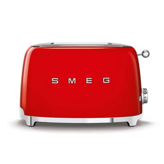 Obrázok pre Smeg TSF01RDEU toustovač 6 2 krajíců 950 W Červená