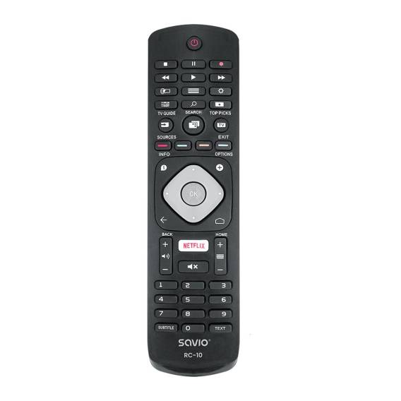 Obrázok pre Dálkový ovladač TV Savio PHILIPS RC-10 Infračervená tlačítka TV Stiskněte tlačítka