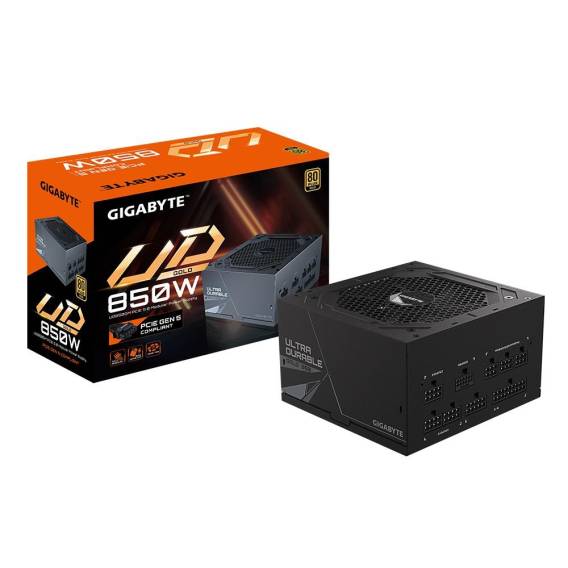 Obrázok pre GIGABYTE GP-UD850GM PG5 napájecí zdroj 850 W 20+4 pin ATX ATX Černá