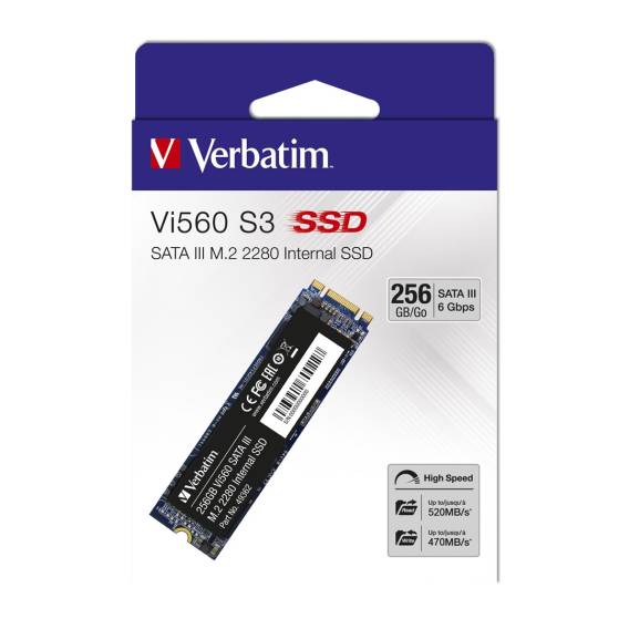 Obrázok pre Verbatim Vi560 S3 256 GB M.2 Serial ATA III 3D NAND