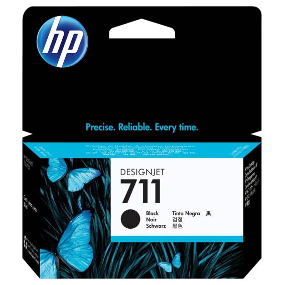 Obrázok pre HP 711 Černá inkoustová kazeta DesignJet, 38 ml
