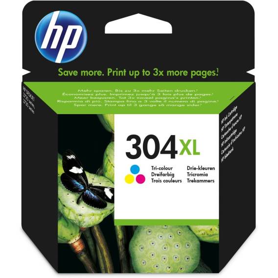 Obrázok pre HP 304XL Tri-color Original Ink Cartridge