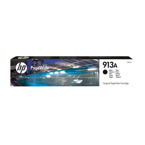 Obrázok pre HP 913A Černá originální kazeta PageWide
