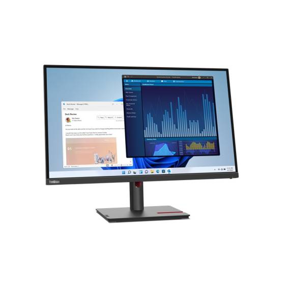 Obrázok pre Lenovo ThinkVision T27p-30 počítačový monitor 68,6 cm (27") 3840 x 2160 px 4K Ultra HD LED Černá