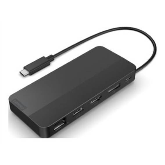 Obrázok pre Lenovo 40B90000WW dokovací stanice/replikátor portů Kabel USB 3.2 Gen 1 (3.1 Gen 1) Type-C Černá