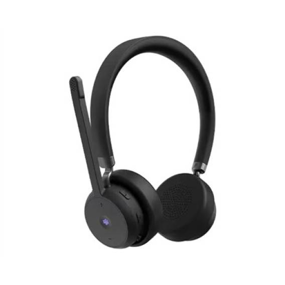 Obrázok pre Lenovo Wireless VoIP Headset Sluchátka s mikrofonem Bezdrátový Přes hlavu Kancelář / call centrum Bluetooth Černá