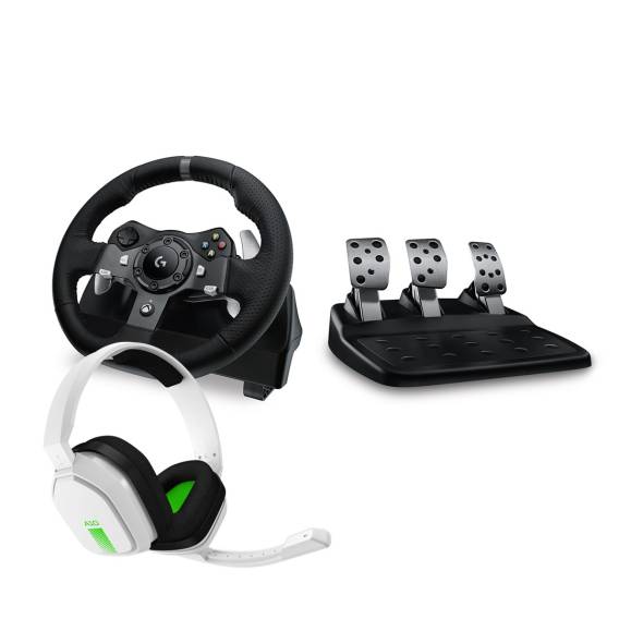Obrázok pre G920 DRIVING FORCE RACING WHEEL/BDL WHITE EMEA-914 G920 + A10
