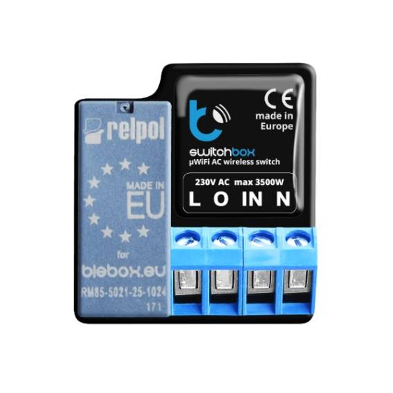Obrázok pre blebox SwitchBox Bezdrátový Černá