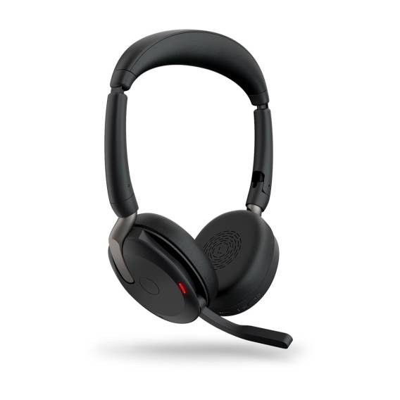 Obrázok pre Jabra Evolve2 65 Flex Sluchátka s mikrofonem Bezdrátový Přes hlavu Kancelář / call centrum USB typu C Bluetooth Nabíjecí podstavec