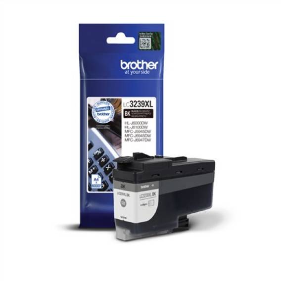 Obrázok pre Brother LC-3239XLBK inkoustová náplň 1 kusů Originální Vysoká (XL) výtěžnost Černá