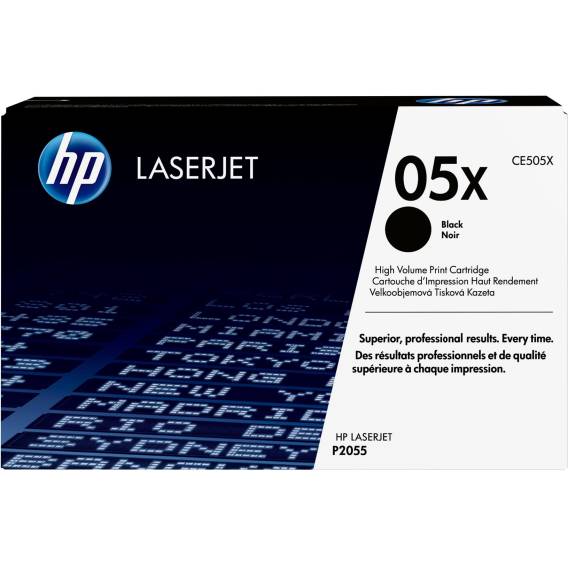 Obrázok pre HP 05X Černá originální tonerová kazeta LaserJet s vysokou výtěžností