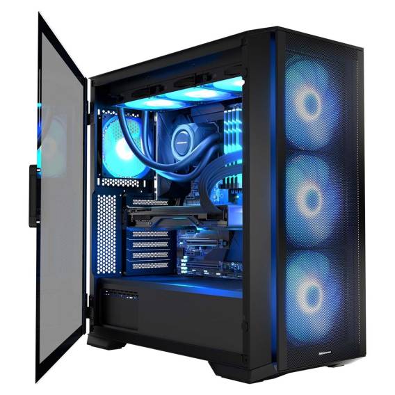 Obrázok pre Počítačová skříň MODECOM  HORIZON ARGB Flow MIDI USB 3.0 X 2 CYPE-C