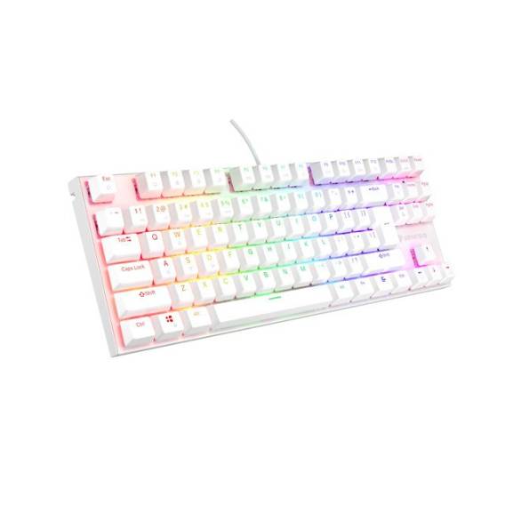 Obrázok pre GENESIS Thor 303 TKL klávesnice Hraní USB QWERTY US Mezinárodní Bílá