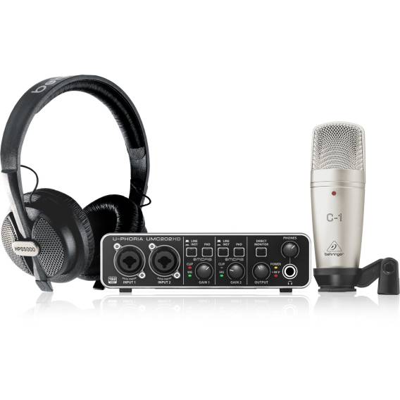Obrázok pre Behringer U-PHORIA STUDIO PRO - sada pro domácí nahrávání