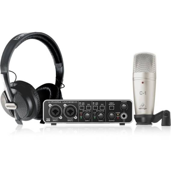 Obrázok pre Behringer U-PHORIA STUDIO PRO - sada pro domácí nahrávání