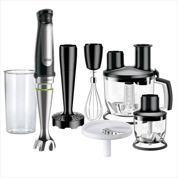 Obrázok pre Braun MQ 7087X 1,2 l Ponorný mixér 1000 W Černá, Nerezová ocel