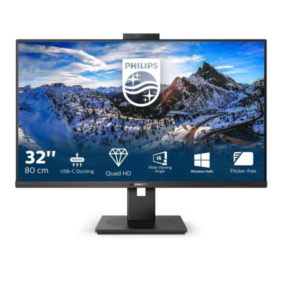 Obrázok pre Philips P Line 326P1H/00 počítačový monitor 80 cm (31.5") 2560 x 1440 px Quad HD LED Černá