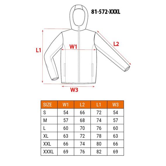 Obrázok pre NEO tools 81-572-XXXL pracovní oděv Bunda