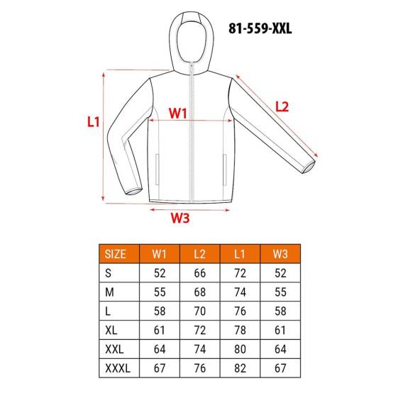 Obrázok pre NEO tools 81-559-XXL pracovní oděv Bunda