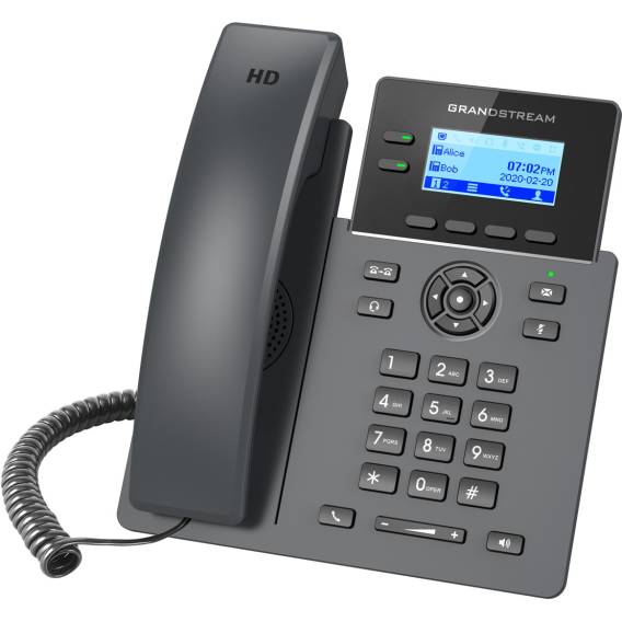 Obrázok pre Grandstream Networks GRP2602 IP telefon Černá 2 řádky LCD