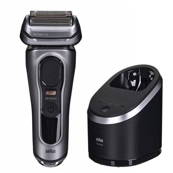 Obrázok pre Braun Series 9 Pro+ 9575cc Wet & Dry Planžetový holicí strojek Zastřihovač Metalická