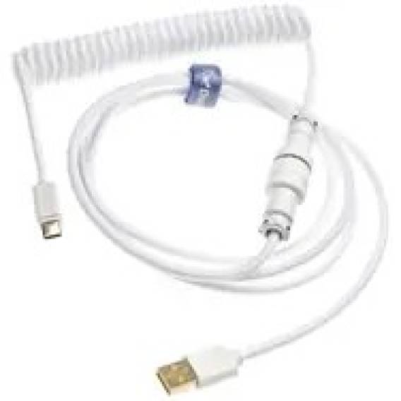 Obrázok pre Ducky Coiled Cable - White Edition