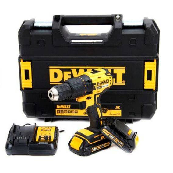 Obrázok pre DeWALT DCD778D2T-QW AKU/rázový šroubovák 1750 ot/min Černá, Žlutá