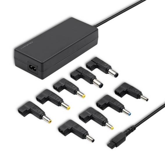 Obrázok pre Qoltec 50012 Automatický univerzální napájecí adaptér 90 W | 9 pluginů | + napájecí kabel