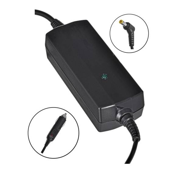 Obrázok pre Akyga AK-ND-43 zdroj/transformátor Auto 90 W Černá
