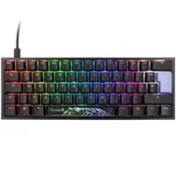 Obrázok pre Ducky One 2 Pro Mini Gaming Tastatur, RGB LED - Cherry Silent Red
