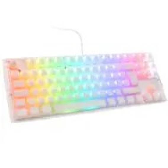 Obrázok pre Ducky One 3 Aura White TKL Gaming Tastatur, RGB LED - MX-Speed-Silver
