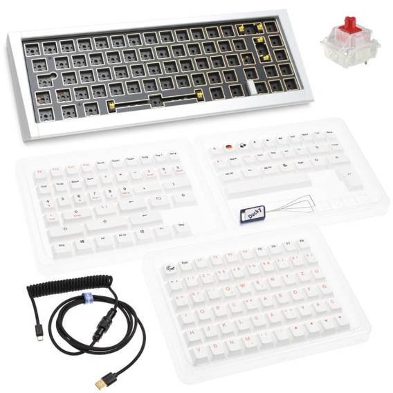 Obrázok pre Ducky Outlaw 65 klávesnice Univerzální USB Stříbrná