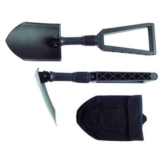Obrázok pre Fiskars 1000621 kempingová lopata Skládací lopata Černá