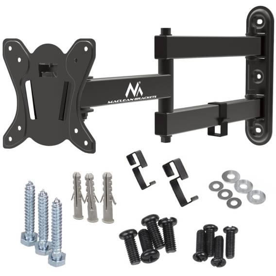 Obrázok pre Držák Maclean pro TV nebo monitor, max. VESA 100x100, 13-32", 30 kg, černý, MC-417