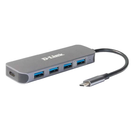 Obrázok pre D-Link DUB-2340 rozbočovač rozhraní USB typu C 5000 Mbit/s Šedá