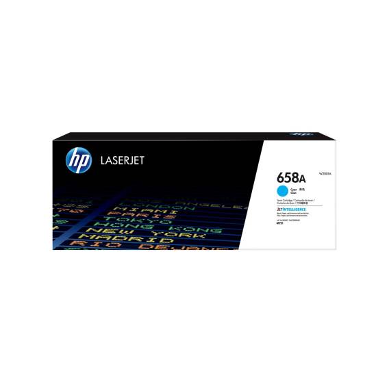 Obrázok pre HP 658A Azurová originální tonerová kazeta LaserJet