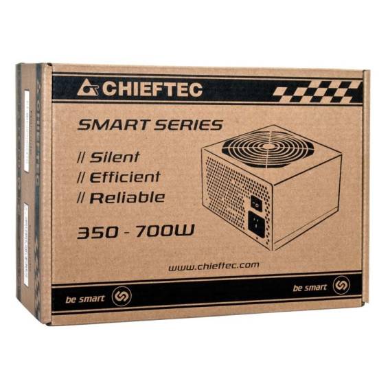 Obrázok pre Chieftec Smart GPS-600A8 napájecí zdroj 600 W 20+4 pin ATX ATX Černá