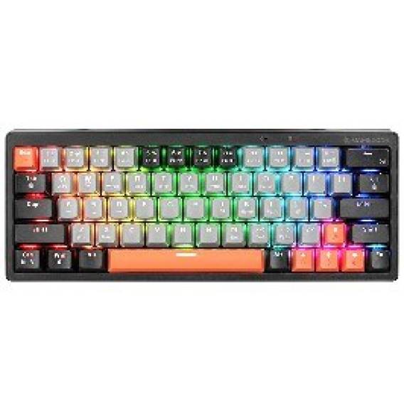 Obrázok pre Tracer TRAKLA47297 klávesnice Hraní USB + RF Wireless + Bluetooth QWERTY Anglický Šedá