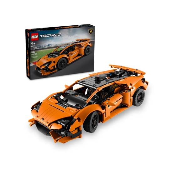 Obrázok pre LEGO TECHNIC 42196 Lamborghini Huracán Tecnica Oranžový